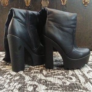 SEXY Black OTK Boots